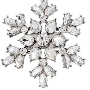 🆕Betsey Johnson Silver Snowflake Ring